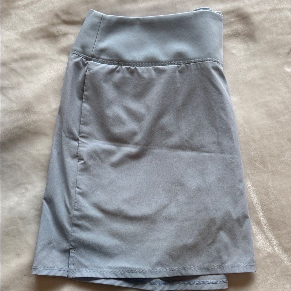 Elegant Light Blue Women's Skirt